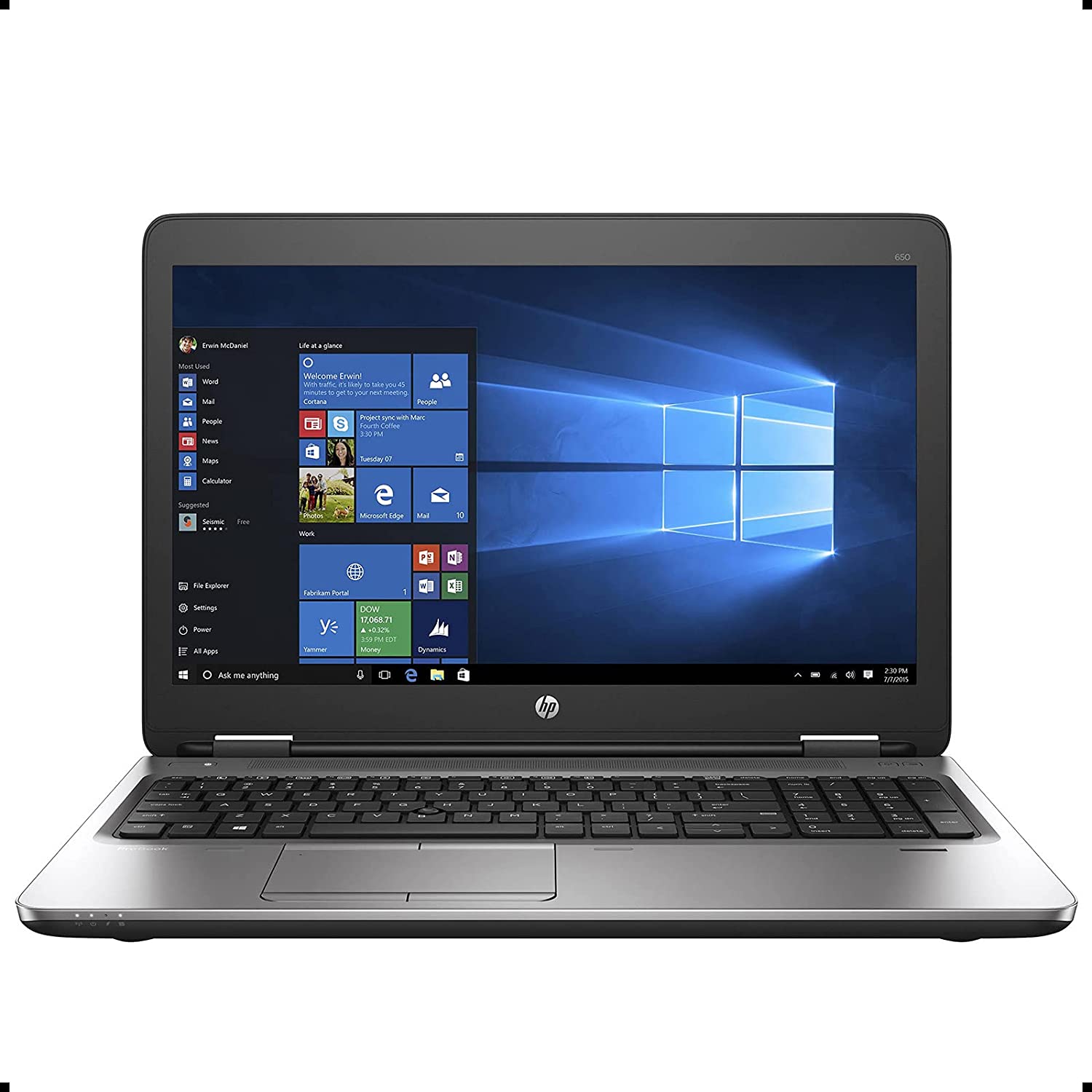 لپ تاپ استوک اچ پی مدل HP ProBook 650 G2 i5 6200U 8G 256G SSD 2G