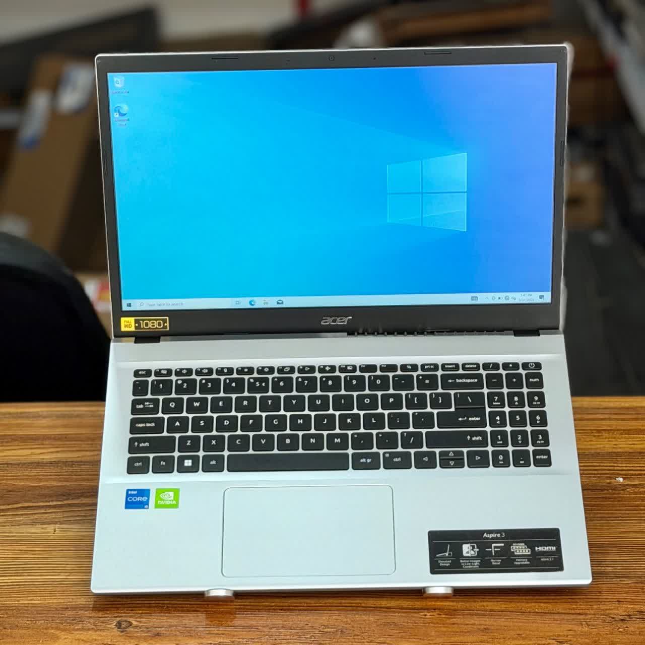 لپ تاپ ایسر اپن باکس Acer Aspire 3 i5 1235U 12G 1T 256G ssd 2G